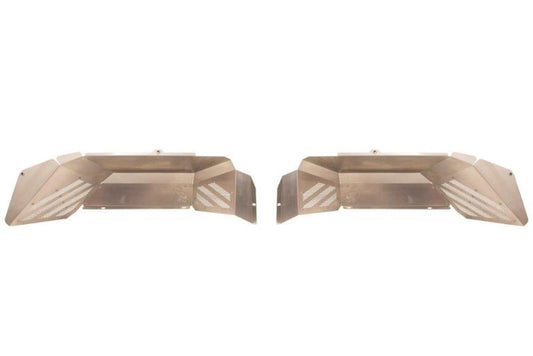 Fishbone Offroad 2020+ Jeep Gladiator Inner Fenders Rear Raw Aluminum