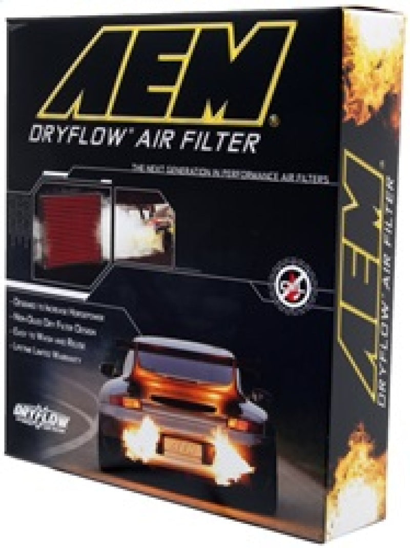 AEM Nissan 11.438in O/S L x 9.75in O/S W x 1.438in H DryFlow Air Filter