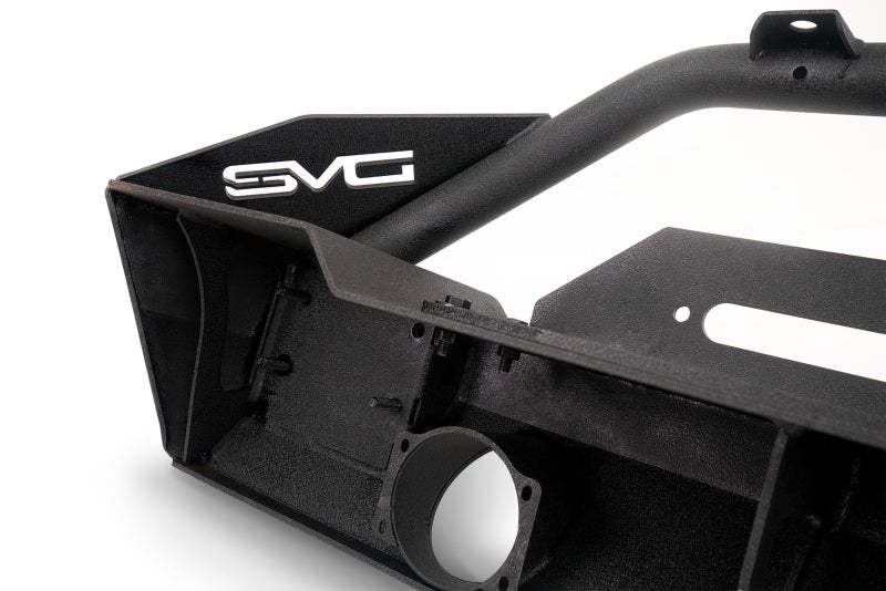 DV8 Offroad 07-18 Jeep Wrangler JK/JL FS-15 Steel Stubby Front Bumper w/ Fog Lights