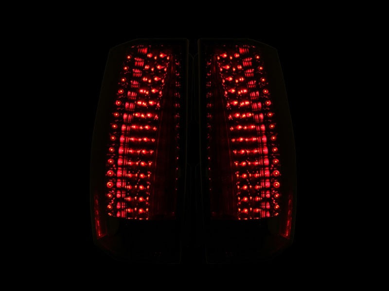 ANZO 2007-2011 Cadillac Escalade LED Taillights Chrome