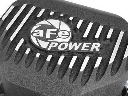 AFE Rear Differential Cover (Black Machined; Pro Series); Dodge/RAM 94-14 Corporate 9.25 (12-Bolt)