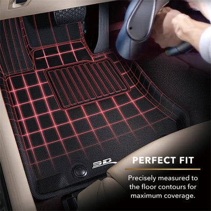 3D MAXpider 2018-2020 Toyota Camry Kagu 1st Row Floormat - Black