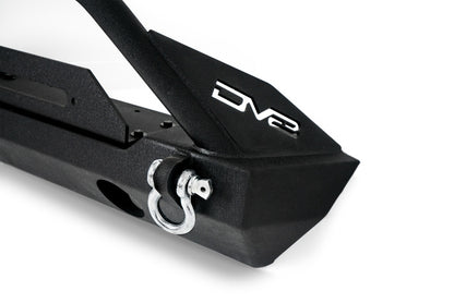 DV8 Offroad 07-18 Jeep Wrangler JK/JL FS-15 Steel Stubby Front Bumper w/ Fog Lights