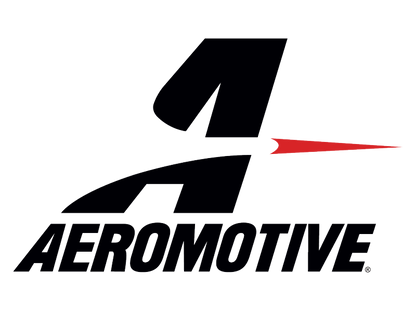 Aeromotive In-Line Filter 10AN 10 Micron Microglass Element Bright-Dip Black 2in OD