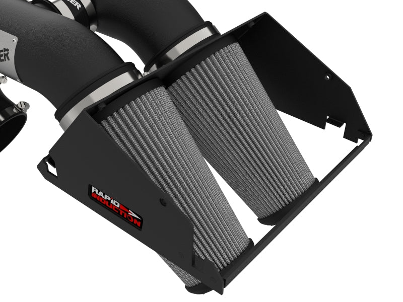 aFe Rapid Induction Cold Air Intake System w/Pro DRY S Filter 21-22 Ford F-150 Raptor V6-3.5L (tt)