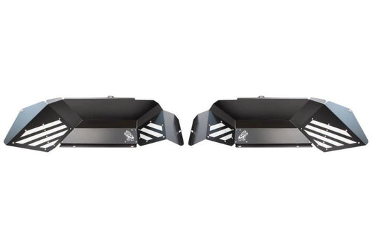 Fishbone Offroad 2020+ JT Gladiator Rear - Black Aluminum Inner Fenders