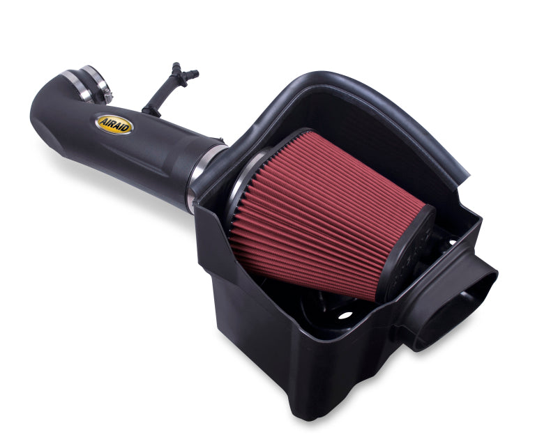 Airaid 04-13 Nissan Titan/Armada 5.6L MXP Intake System w/ Tube (Oiled / Red Media)