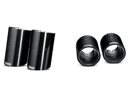 Akrapovic 07-13 BMW M3 (E90/E92/E93) Tail Pipe Set (Carbon)