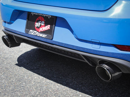 aFe 18-20 VW GTI (MK7.5) 2.0L MACH Force-Xp 3in to 2.5in 304 SS Axle-Back Exhaust System- Carb. Tips