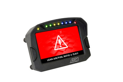 AEM CD-5LG Carbon Logging Digital Dash Display w/ Internal 10Hz GPS & Antenna