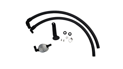 J&L 2022-2023 Toyota Tundra 3.5L Turbo Oil Separator 3.0 Driver Side - Clear Anodized