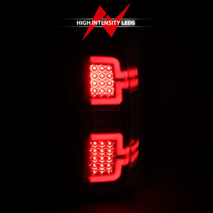 ANZO 2014-2018 Chevy Silverado 1500 LED Taillights Red/Clear