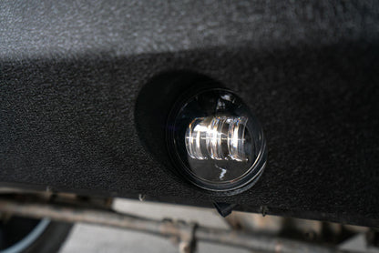 DV8 Offroad 07-18 Jeep Wrangler JK/JL FS-15 Steel Stubby Front Bumper w/ Fog Lights
