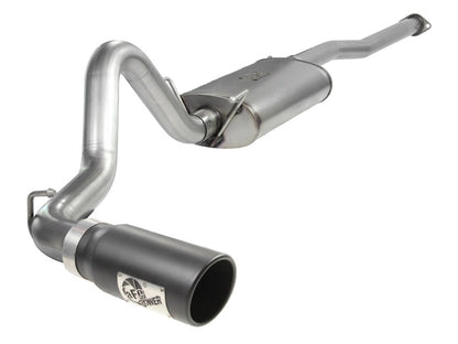 aFe MACHForce XP Exhausts Cat-Back SS-409 EXH CB Toyota Tacoma 05-13 V6-4.0L (Blk Tip)