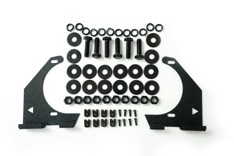 DV8 Offroad 07-18 Jeep Wrangler JK/JL FS-15 Steel Stubby Front Bumper w/ Fog Lights