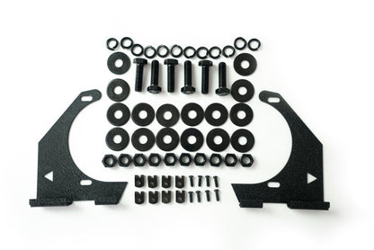 DV8 Offroad 07-18 Jeep Wrangler JK/JL FS-15 Steel Stubby Front Bumper w/ Fog Lights