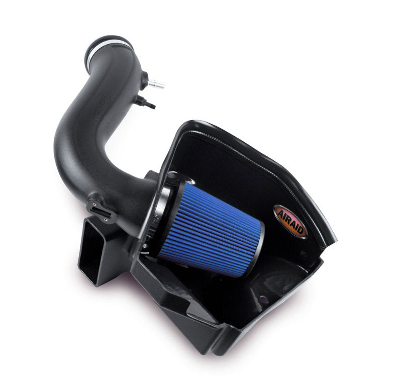 Airaid 11-14 Ford Mustang 3.7L V6 MXP Intake System w/ Tube (Dry / Blue Media)