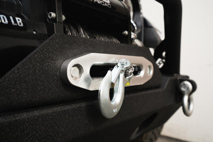 DV8 Offroad 07-18 Jeep Wrangler JK/JL FS-15 Steel Stubby Front Bumper w/ Fog Lights